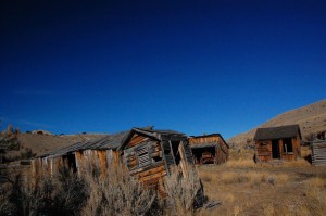 The ruins of the mining town of Bannack, Montana. Photo by archaeological comrade Brian Herbel of Missoula, Montana.
