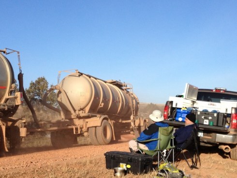 It is 1.5 trailers of industrial semi.