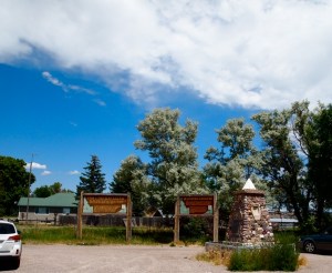 A photo from a July 15, 2013 visit to the Bear River Massacre site.