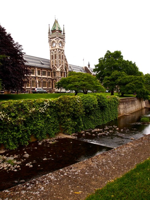 A section of the University of Otago campus.