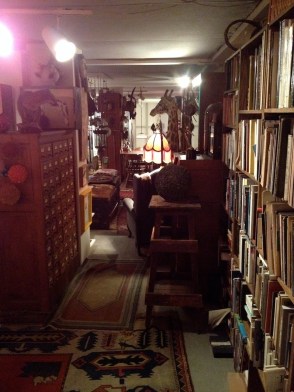 Barton's recreated apartment at the ND Museum of Art in Grand Forks, North Dakota.