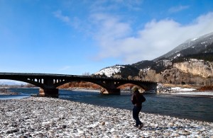 A short walk along the Yellowstone River in Paradise Valley, just south of Livingston, Montana.